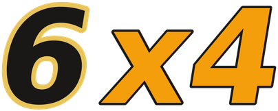 6x4 logo